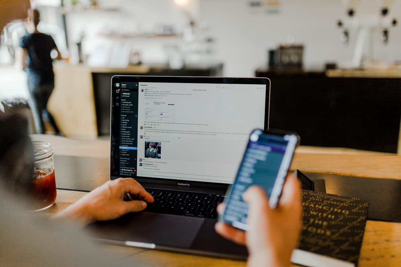 Security analyst reviewing access comparison data showing divergence between approved and observed permissions