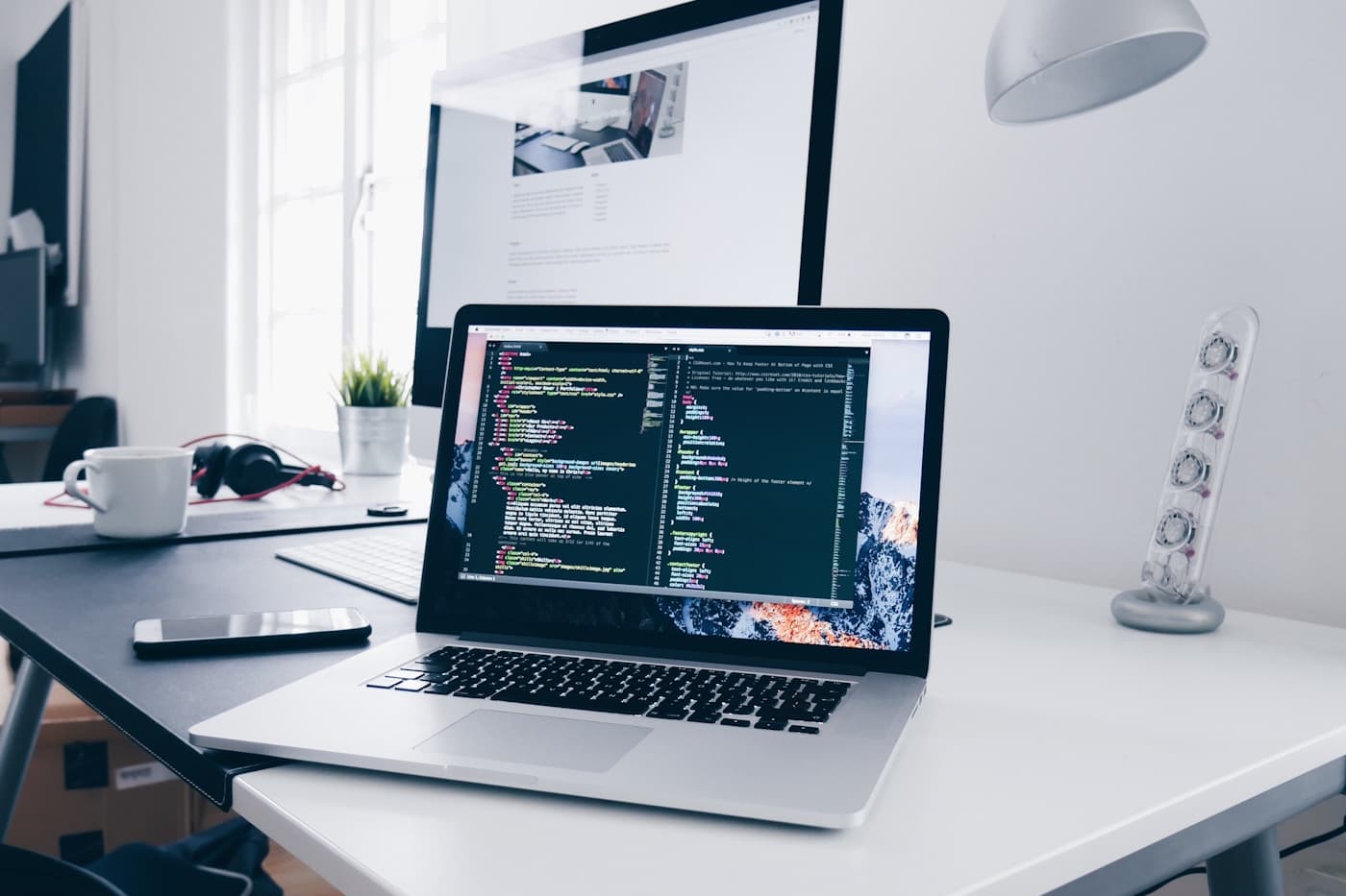 Governance operator at a workstation reviewing AI-assisted findings and workflow recommendations