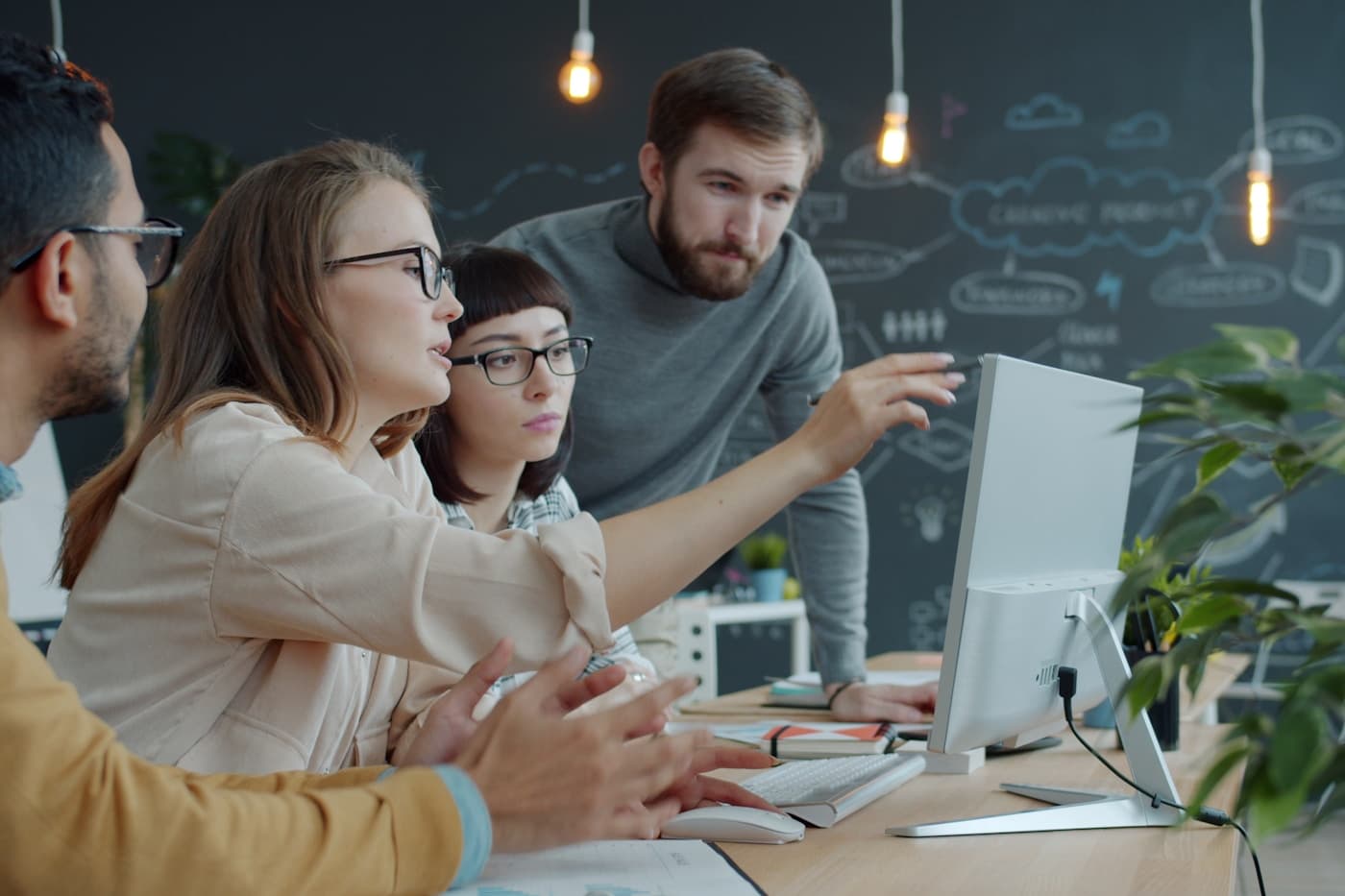 IT and operations team reviewing software license usage and assignments